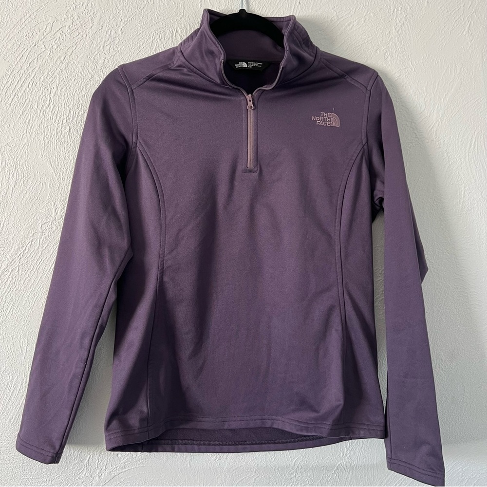 The North Face Purple Quarter Zip Jacket